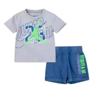 Air Jordan Short Set Bb99 - Blue