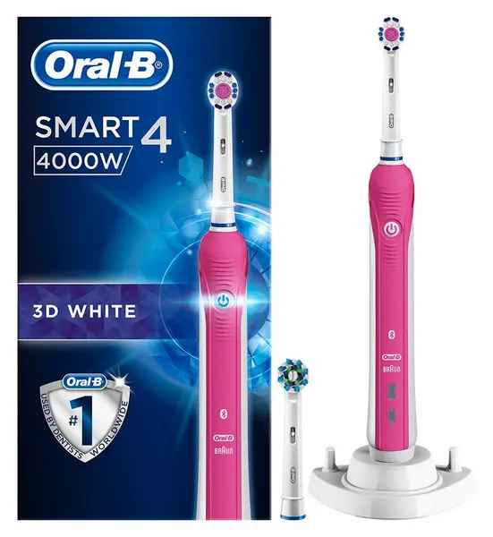 ORAL B Smart Series 4000CA Pro4000 X Action Electric Toothbrush