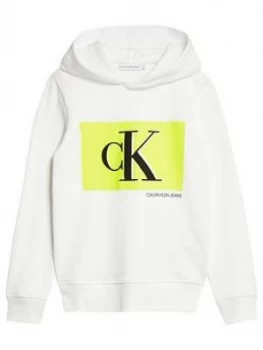 Calvin Klein Jeans Boys Monogram Contrast Hoodie