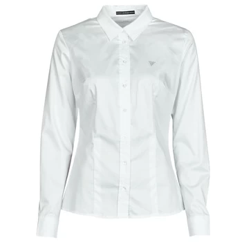 Guess LS CATE SHIRT womens Shirt in White - Sizes S,M,L,XL,XS