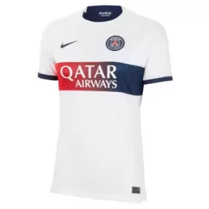 Nike Paris Saint Germain Away Shirt 2023 2024 Womens - White