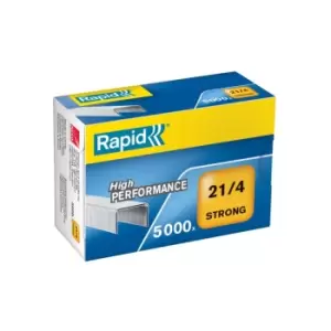 Rapid Strong Staples 214 5000 - Outer carton of 5