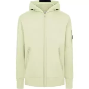 CP COMPANY Goggle Lens Hoodie - White
