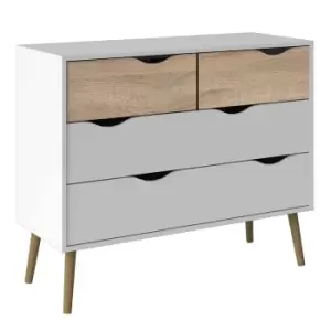 Oslo Chest Of 4 Drawers, Oak