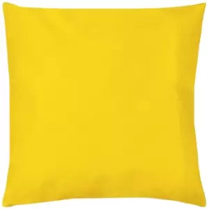 Plain Outdoor Cushion Yellow