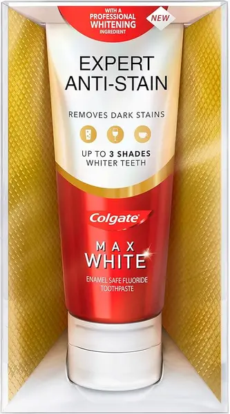 Colgate Max White Expert Anti Stain Whitening Toothpaste 75ml