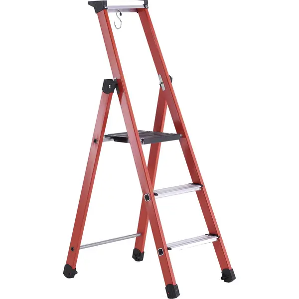 Zarges Fibreglass Platform Step Ladder 40435 Treads: 7