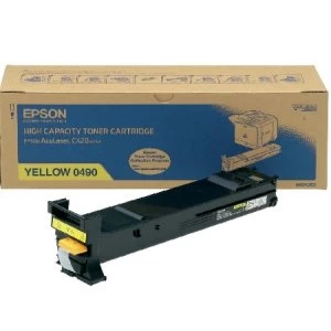 Epson S050490 Yellow Laser Toner Ink Cartridge