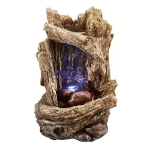 Garden Gear Serenity Tabletop Tree Trunk Water Feature