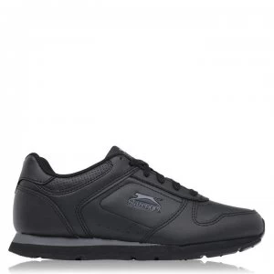 Slazenger Classic Junior Trainers - Black/Charcoal