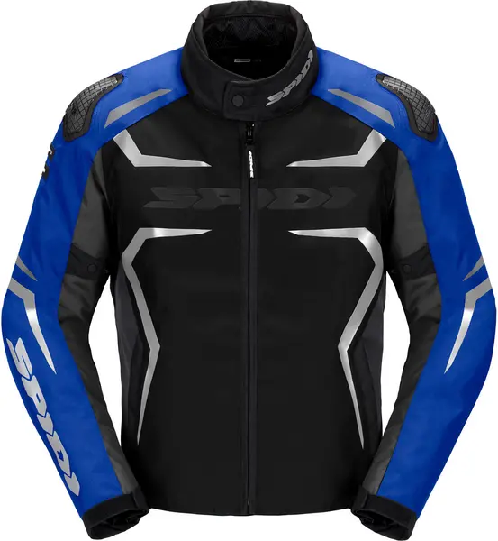 Spidi Race Evo H2Out Jacket Black Blue Silver 2XL