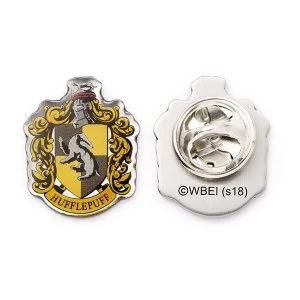 Hufflepuff Crest Pin Badge