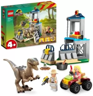 LEGO Jurassic Park Velociraptor Escape Dinosaur Toy 76957