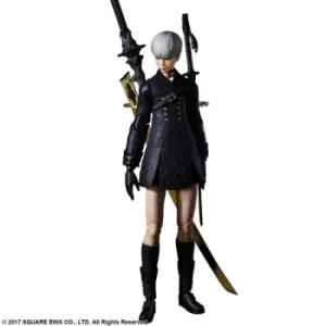 NieR Automata Play Arts Kai Action Figure YoRHa No. 9 Type S Deluxe Ver. 24 cm