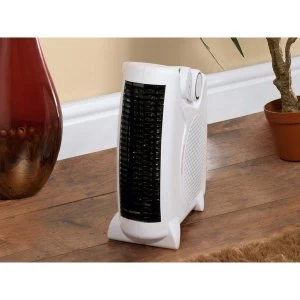 SupaWarm Fan Heater 2000W Size: 250mm(w)x120mm(d)x240mm(h)