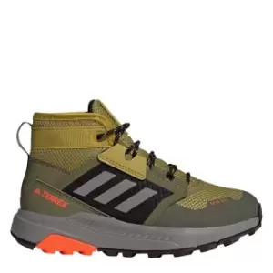 adidas Terrex Trailmaker Mid RAIN. RDY Hiking Shoes Kids - Pulse Olive / Grey Three / Pul