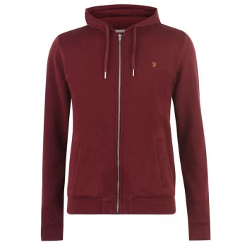 Farah Hoodie - Red Marl 628