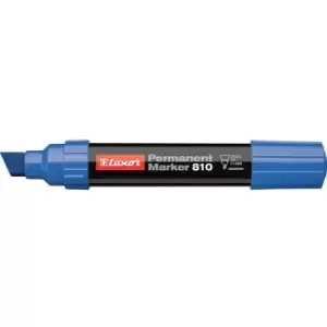 Permanent Chisel Tip Marker Blue (Pk-6) - Luxor