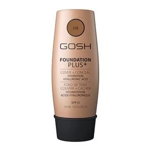 Gosh Foundation Plus+ Tan 010