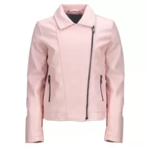 Firetrap Faux Leather Jacket Junior Girls - Pink