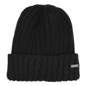 Firetrap Cable Beanie Mens - Black