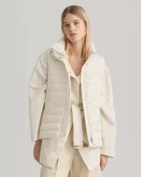 GANT Women Light Down Gilet (M) Beige