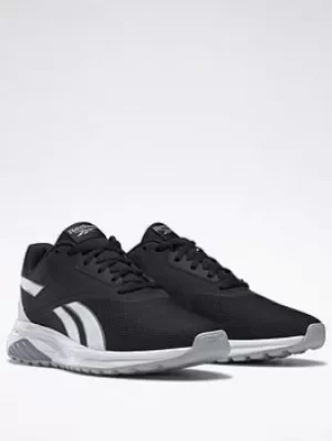 Reebok Liquifect 90 Shoes, Black/White/Grey, Size 4, Women