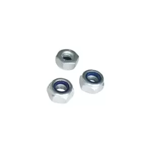 Wot-nots - Self Locking Nuts - M8 x 1.25mm Pitch - Pack Of 4 - PWN316