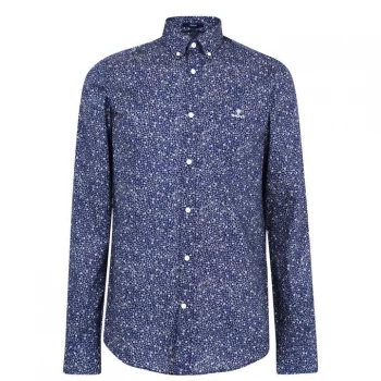 Gant Free Flower Shirt - Navy 409