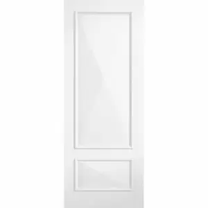 LPD (W) 30" White Knightsbridge 2P Internal Fire Door