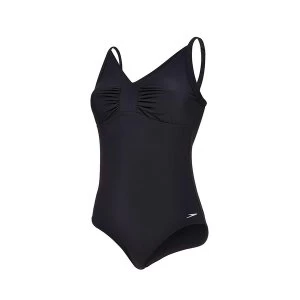 Speedo Watergem 1 Piece Swimsuit Black 46"