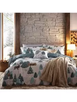 Furn Furn Arcticus Christmas Scene Duvet Set - Sb