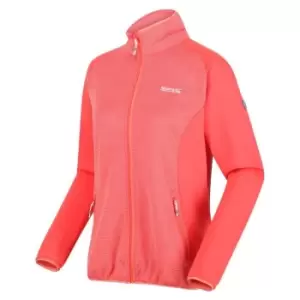 Regatta Womens Highton II Full Zip Fleece - Orange