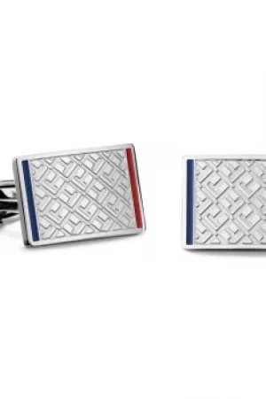 Mens Tommy Hilfiger Stainless Steel Cufflinks 2700696