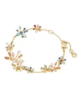 kate spade new york Mixed Cubic Zirconia Firework Flower Line Bracelet