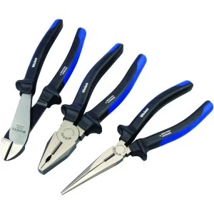 Wickes Heavy Duty Pliers - 200mm Pack of 3