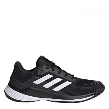 adidas Novaflight Netball Shoes - Black/White