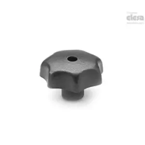 ELESA Lobe knob-DIN 6336-GG-63-M12-D