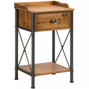 Premier Housewares Foundry 1 Drawer Table