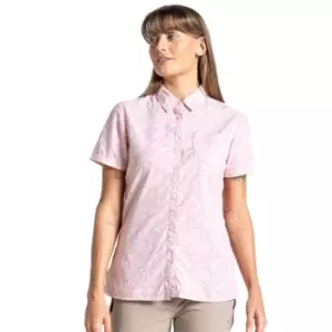 Craghoppers Womens NosiLife Tillia Short Sleeve Shirt 12 - Bust 36' (91cm)