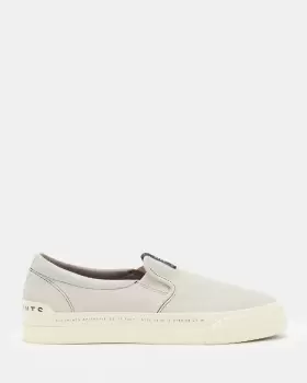 AllSaints Slip Suede Low Top Trainers