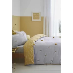 Catherine Lansfield Sweet as Can Bee Reversible Duvet Set