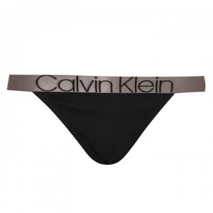 Calvin Klein Icon Cotton Tang Briefs - Black UB1