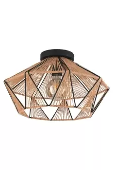 Adwickle IP20 Geometric Flush Ceiling Light