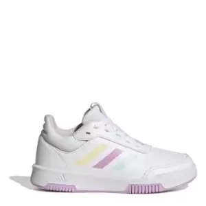 adidas Tensaur 3 Junior Girls Trainers - White