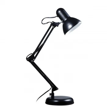 Premier Housewares Adjustable Studio Desk Lamp - Black