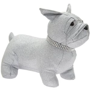 Silver Bling French Bulldog Doorstop By Lesser & Pavey