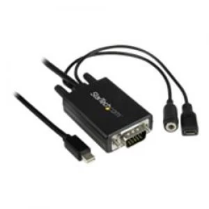 StarTech.com 6' mDP to VGA Cable with Audio