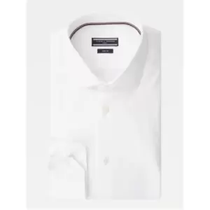 Tommy Hilfiger Slim Fit Stretch Oxford Shirt - White