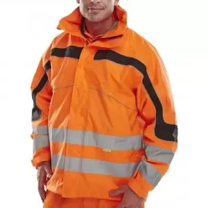 Beeswift Eton Breathable En471 Jacket Orange 6XL ET46OR6XL